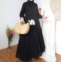 Priskila เซลล์ศรีลังกา Maxy IK Manggo วัสดุเครป (Busui) ชุดผู้หญิง Kondangan ผู้หญิงที่สง่างาม Abayas วัยรุ่นแนวโน้มของ2022 OOTD ฮิญาบผู้หญิง Abayas ล่าสุด2022 Kekinian ชุดผู้หญิงชุดยาว