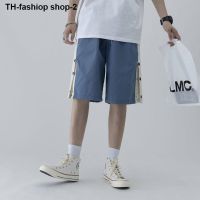 American double-breasted suit shorts male summer loose 5 minutes of pants straight movement fashion leisure beach pants in the bigger sizes basketball