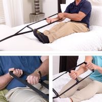 1xBed Ladder Sit Up Assist Device Bed Support Rope Ladder Pull Up Strap for Elderly Senior Pregnant Recovery Injury Patient A