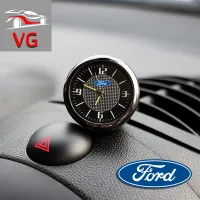 นาฬิกาควอตซ์เรืองแสงสำหรับรถยนต์,Mk3 Mk2รถยนต์สำหรับ Ford โฟกัส Fiesta Ranger Mondeo S-MAX Kuga Mustang KA ดิสเพลย์ดิจิทัลนาฬิกาจับเรืองแสง