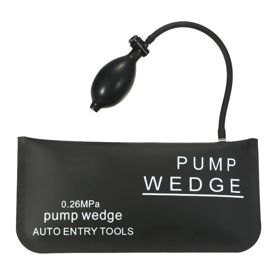 3pc Air wedge Pump Bag Shim Set Inflatable Rubber Door Window Frame Install  Set