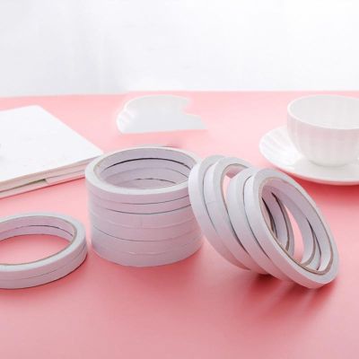 【CW】 1PC Sided Tape Adhesive Ultra-thin High-Adhesive Cotton Double-sided Office School Supplies