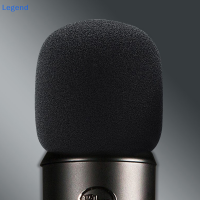 ?【Lowest price】Legend 1PC Black Microphone Foam COVER FILTER กระจกบังลมฟองน้ำเปลี่ยนสำหรับ Blue Yeti Pro MIC