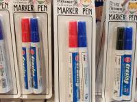 มาร์กเกอร์เพนปากกามารกเกอร์Markerpenอุปกรณ์งานเขียนแบบเรียน