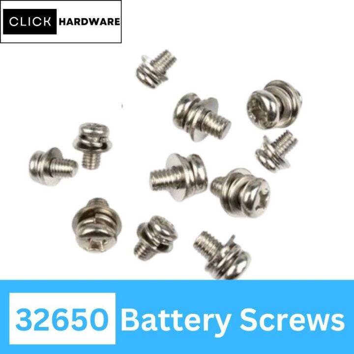 Battery Screws 32650 Male and Female ClickHardware Lazada PH