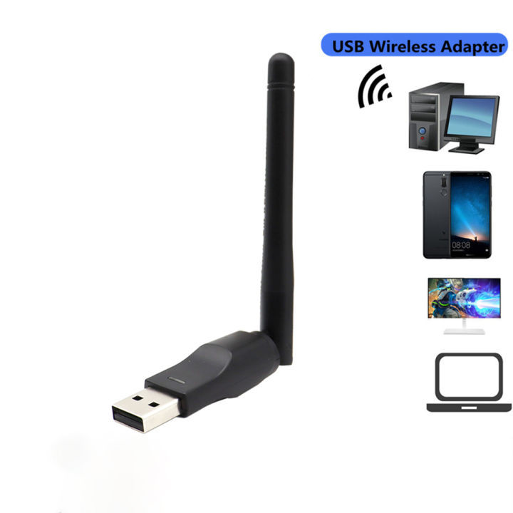 เสาwifi-usb-mt-7601-adapter-usb-2-0-wifi-การ์ดเครือข่ายไร้สาย-802-11-b-g-n-lan-adapter-2-4g-wifi-dongle-receiver-adapter