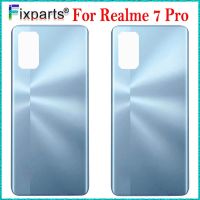 New Cover 6.4"For Oppo Realme 7 Pro Back Housing Back Cover Battery Case For Realme 7Pro RMX2170 Battery Cover Replacement Parts Electrical Connectors