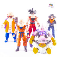 ProudNada Toys ของเล่นเด็ก โมเดล ฟิกเกอร์ ชุด ดราก้อนบอล ฟิกเกอร์อะนิเมะ(5 ตัว) MODEL&amp;FIGURE DRAGON BALL NO.1002A