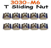 3030-M6 T Sliding Nut for Aluminum Profile( 1แพคมี 10ชิ้น).SKU:030523-M6