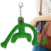 3D Doll Keychain Cartoon Animal Doll Pendant Keyring Green Long Hand Plush Toy Birthday Christmas Gift gorgeous