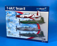 1/48 T-6 A/C Texan II, Isradecal #48101 มาพร้อมรูปลอกให้ทำเป็น เครื่องบินฝึกแบบใหม่ของ ทอ. ได้