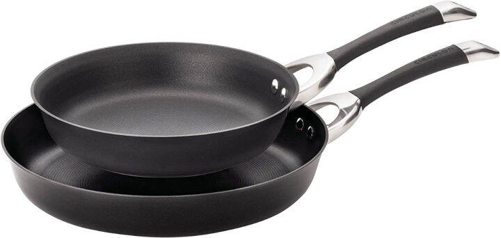 Circulon Symmetry Hard-Anodized Nonstick Frying Pan 12 inch W/Lid