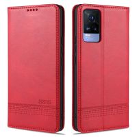 เคสโทรศัพท์กันกระแทกสำหรับ Vivo V23E V23 V21E 4G V20 V21 V20 Pro V20 SE กระเป๋าสตางค์หนังแม่เหล็กเคสโทรศัพท์พลิกช่องการ์ด