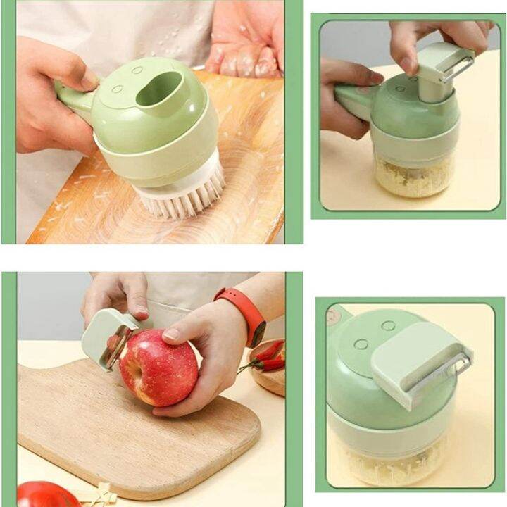 4-in-1-handheld-electric-vegetable-cutter-set-multifunctional-durable-chili-vegetable-crusher-ginger-masher-machine