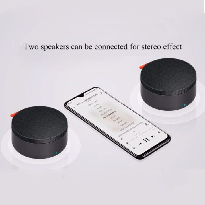 มีประกัน-xiaomi-เสี่ยวมี่-mi-portable-bluetooth-speaker-grey-ลำโพงบลูทูธ-global-version