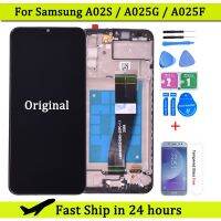 6.5 Original LCD For Samsung Galaxy A02s A025 LCD with frame Touch Screen Digitizer LCD For Samsung SM-A025F A025G Display