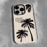 chunkao15835252 เคส ไอโฟน ชายหาดมะพร้าว apple 14promax เปลือกโทรศัพท์มือถือ iphone13pro รวมทุกอย่าง 12/11 ซิลิโคน 7plus นุ่ม