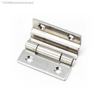 ✵☃♂ 304 Stainless Steel Stepped Hinge Right-angle Bending Industrial Automation Equipment Cabinet Door Hinge