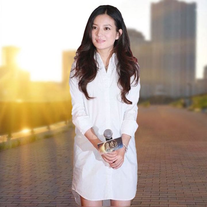 coshop-เสอแขนยาว-เสื้อเชิ้ตแขนยาวผู้หญิงแฟชั่นสไตล์เกาหลี