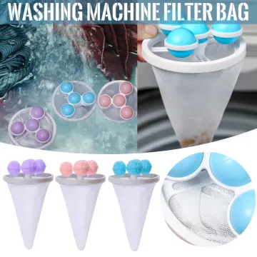 Household Floating Fur Catcher Lint Filter Bag Reusable Washing Machine Pet  Pelt Removal Tool - China Washing and Washing Bag price