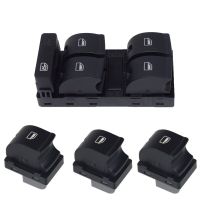 ใหม่4ชิ้นสวิตช์หน้าต่างไฟฟ้าสวิตช์กระจกหน้าต่างสำหรับ B6 Audi A4 00-04 B7 2004-2007 8E0959855 8ED959851B