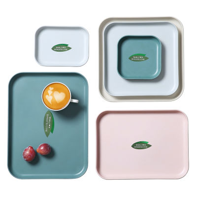 Hill Tray Rectangular Nordic Modern Square Living Room Water Cup Storage Kettle Tea Cup Tea Tray Household Key Tray