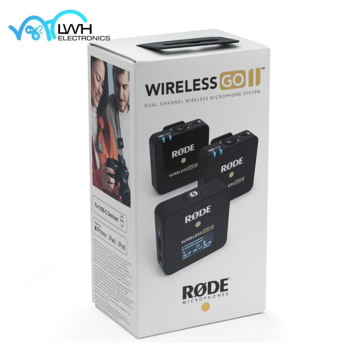 RODE Wireless GO II / 2 - Dual Channel / Single set Compact