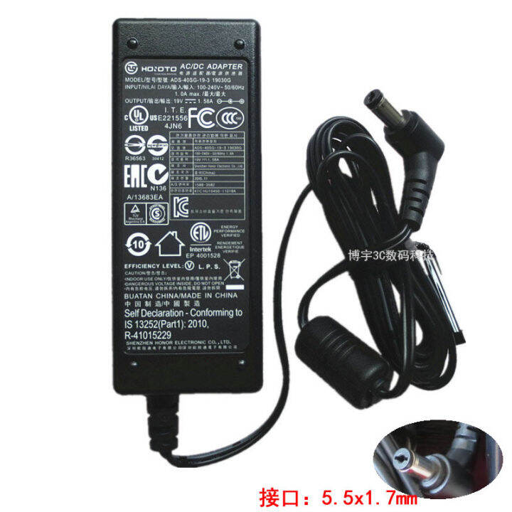 ViewSonic Monitor Power Cord Adapter Transformer 19VCharging Computer