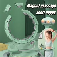 Adjustable Fitness Smart Sports Hoop Waist Trainer Massage Hoops Gym Home Loss Weight Exercise Equipment Womens Slimming Hoop