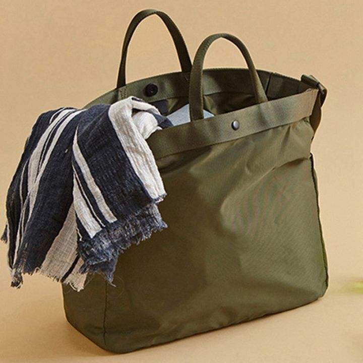 2x-nylon-portable-shoulder-bag-for-travel-outdoor-sports-waterproof-handbag-vintage-casual-tote-bags-for-men-green