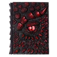 《   CYUCHEN KK 》แฟชั่น Vintage Dragon Embossed เรซิ่น Travel Diary Notebook Travel Journal หนังสือ A5-Note Art 3D Relief Diary Book 1Pcs