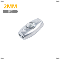 Kada 1/5pcs 2/3/4/6/8mm สายหนีบด้ายลวดเชือกจับสาย Simplex Clamps