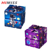 HIMISS Infinity Cube Space Astronaut 2x2 Speed Cube Stress Anxiety Relief