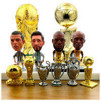 【cw】 Football Hercules Trophy Key Chain European Cup Uefa Trophy Key Chain Pendant Golden Ball Decoration Souvenir Alloy ！