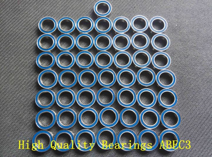 Free shipping 50PCS 8x16x5 Blue Rubber Seals bearing 688 2RS ABEC3 8X16X5mm Model bearing Motor bearing
