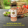 Muối ăn pink salt himalaya love stone  900g  theo tiêu chuẩn muối ăn bộ y - ảnh sản phẩm 2