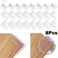 ✣ 8Pcs Table Corner Edge Protection Cover Soft Transparent Desk Edge Corner Child Baby Safety Silicone Protector Home Tool