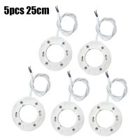 5pcs 25cm Lamp Holder Base Fitting For GX53 Lamps Fly Leads For LED And CFL Light Bulbs Surface Fitting Holder Connector Bases Ceiling Lights