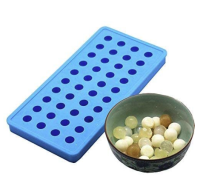 พิมพ์ซิลิโคนวงกลมจิ๋ว 40 ช่อง Mini Ice Ball Molds 40 Cavity Baking Food Grade อย่างดี