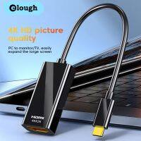 [LUNA electronic accessories] Elough USB C ไปยังสาย HDMI 4K ประเภทแปลงสำหรับ MacBook PC พอร์ตแสดงผลทีวีแล็ปท็อปอะแดปเตอร์ USB-C