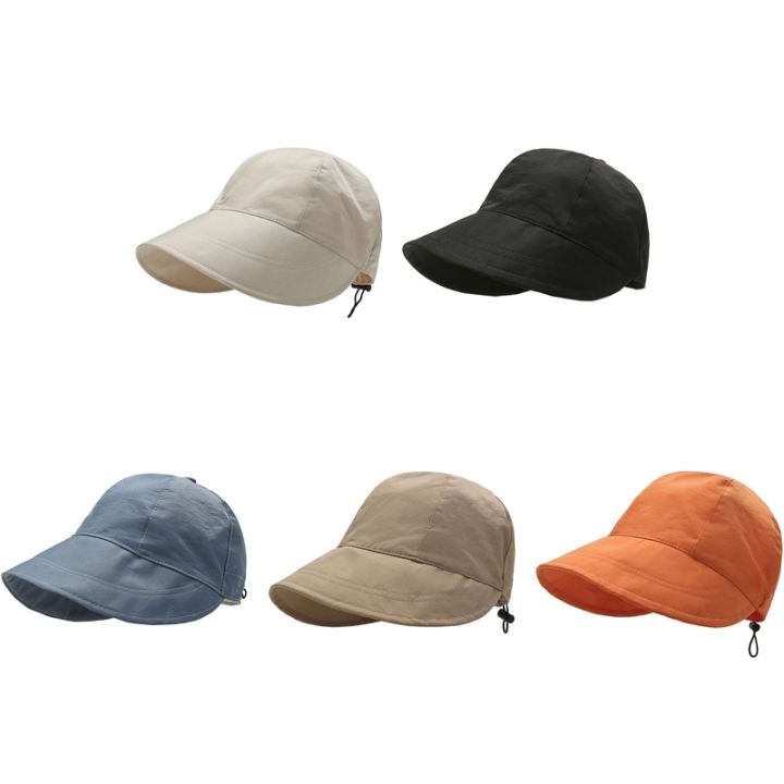 lahde-หมวกกระบังแสงปีกกว้างหมวกการป้องกัน-uv-ในช่วงฤดูร้อนหมวกหมวกกอล์ฟหมวกเดินทางฤดูร้อนหมวกกันแดดพับได้ชายหาด