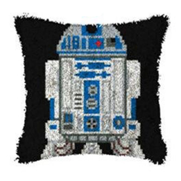 latch-hook-kit-cushions-robot-with-pre-printed-pattern-embroidery-kits-cross-stitch-latch-hook-pillow-hobby-and-needlework