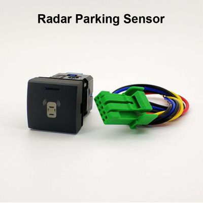 LED จุดไฟเรดาร์เซ็นเซอร์ที่จอดรถกล้องบันทึกการตรวจสอบพัดลม P-เรดาร์สวิทช์ปุ่มลวดสำหรับโตโยต้าโคโรลล่าอัลติส2018-2019