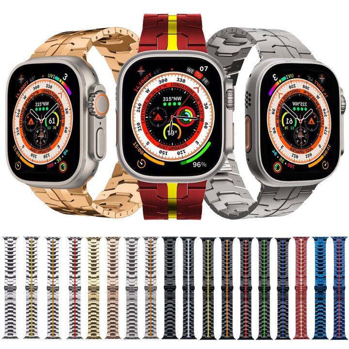 เคส-tpu-สายนาฬิกา-apple-ultra-49mm-41mm-45mm-42mm-40-44mm-สร้อยข้อมือเหล็กสแตนเลสโลหะสำหรับ-i-watch-series-8-7-6-se-5-4-ไม่รวมนาฬิกา