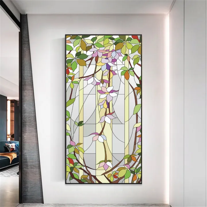 privacy-windows-film-orchid-flower-stained-glass-window-stickers-static-cling-decorative-frosted-window-films-window-coverings