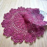 หรูหราลูกไม้ผ้าฝ้ายตารางเสื่อผ้าครัวโครเชต์รับประทานอาหารกาแฟ Placemat Doily ชาถ้วยแก้วคริสต์มาส Coaster เครื่องดื่ม Pad-Faewer