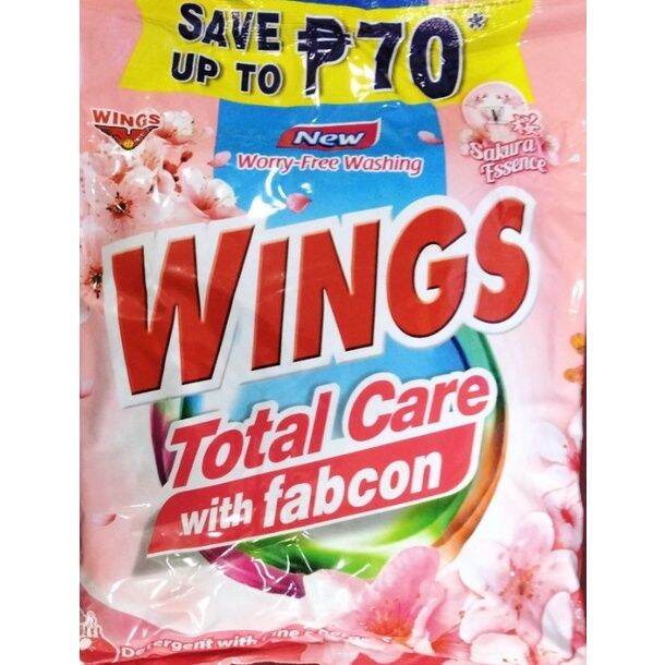 WINGS POWDER DETERGENT SAKURA ESSENCE 2.5KG Lazada PH