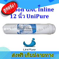 ส่งฟรี ไส้กรองน้ำ Carbon Gac 12 นิ้ว Unipure ตรงปก ส่งจากกรุงเทพ