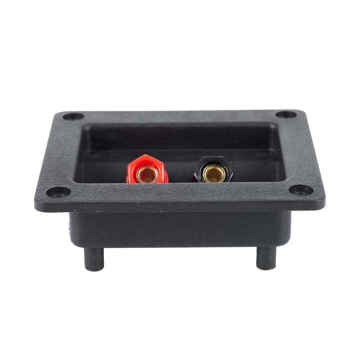 90x78mm Square Binding Post Type Speaker Box Terminal Cup Wire