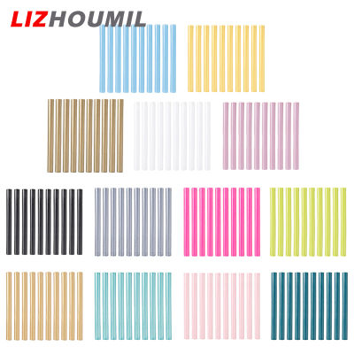 LIZHOUMIL 10ชิ้นซีลขี้ผึ้ง Ing Sticks ซีลขี้ผึ้งประทับตราซีลขี้ผึ้งสำหรับงานแต่งงานจดหมายเชิญ